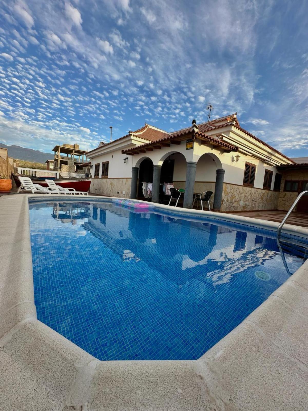 Casa Con Piscina En Tenerife - Vista Mar Y El Teide La Listada Exterior foto